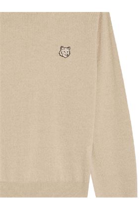 BOLD FOX HEAD PATCH REGULAR JUMPER Maison Kitsuné | MW00801KT1036H218